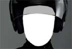 Yoanna House wearing a helmet